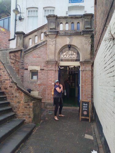 Cliff Railway entrance