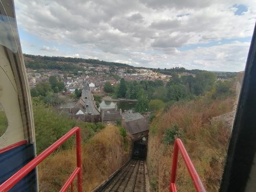 Going up