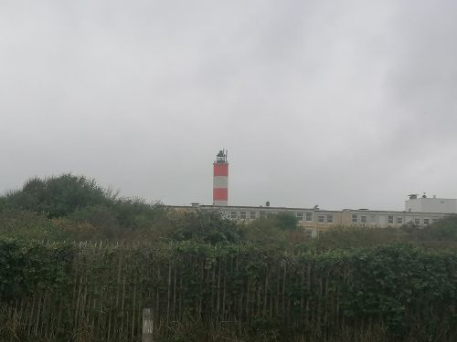 Vista del faro desde el área