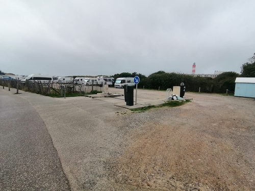 Entrada al área