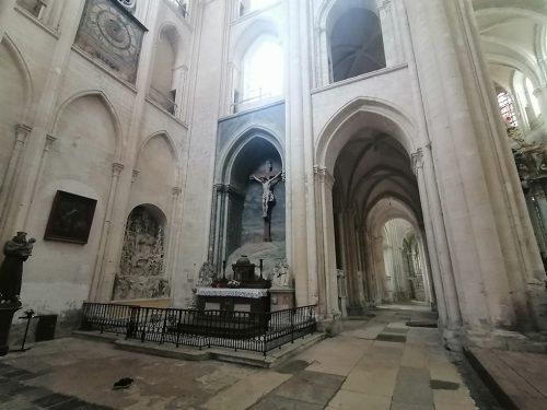 Chapel inside the abbey