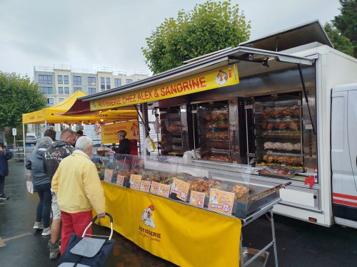 Puesto donde compramos el jamón