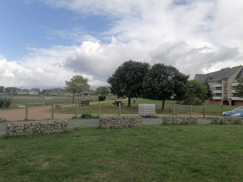 Zona de picnic junto al área
